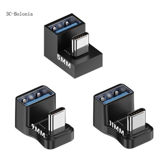 【PC】อะแดปเตอร์แปลงสายชาร์จ Type-c ตัวผู้ เป็น USB3 1 ตัวเมีย OTG 10Gbps