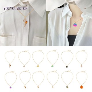 Youyo สร้อยคอโชคเกอร์ ประดับลูกปัดเปลือกหอยธรรมชาติ สีทอง สไตล์โบฮีเมียน แฮนด์เมด ปรับได้ สําหรับผู้หญิง