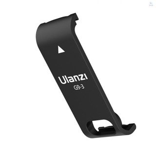 Ulanzi G9-3 Action Camera Battery Cover Plastic Lid Removeable Battery Door Type-C Charging Port Adapter Vlog Accessory Replacement for   10/9