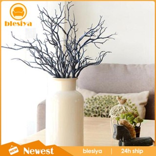 [Blesiya] กิ่งไม้ประดิษฐ์ สีฟ้า สําหรับคริสต์มาส DIY 1 ช่อ