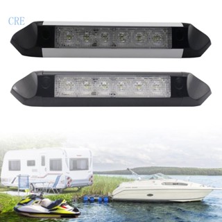 Cre โคมไฟเพดาน LED กันสาด สําหรับตั้งแคมป์กลางแจ้ง ติดตั้ง Qucick RVs Yacht Caravan