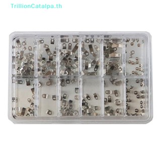 Trillioncatalpa แคลมป์อะแดปเตอร์สกรูยึดนาฬิกาข้อมือ 10 ขนาด สําหรับ ETA 2824 2834 2826 2836 240 ชิ้น