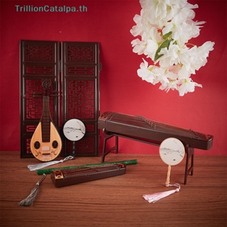 Trillioncatalpa Bjd พร็อพพพัดเครื่องดนตรี สําหรับตกแต่งบ้านตุ๊กตา TH