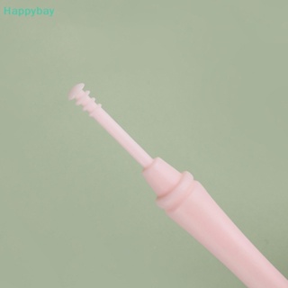 &lt;Happybay&gt; ไม้แคะหู แบบพลาสติก สองหัว 360 องศา 2 In 1° ก้านเกลียว แบบเกลียว ลดราคา