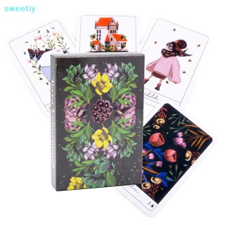 Sweetiy ไพ่ทาโรต์ Terra Lenormand สําหรับครอบครัว ผู้เริ่มต้น