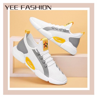 YEE Fashion  รองเท้า ผ้าใบผู้ชาย ใส่สบาย ใส่สบายๆ สินค้ามาใหม่ แฟชั่น ธรรมดา เป็นที่นิยม ทำงานรองเท้าลำลอง 31Z071805 Unique fashion สบาย ทันสมัย D93D02D 37Z230910