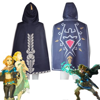 Legend of Zelda: Kingdom Tears Cos เสื้อคลุมคอสเพลย์ ชุดเกมเจ้าหญิง Zelda Lincoln