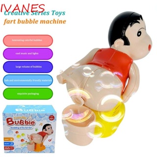 Ivanes เครื่องเป่าฟองสบู่ไฟฟ้า แบบอัตโนมัติ สําหรับเด็ก|ของขวัญเด็ก พลาสติกไฟฟ้า แบบโต้ตอบ