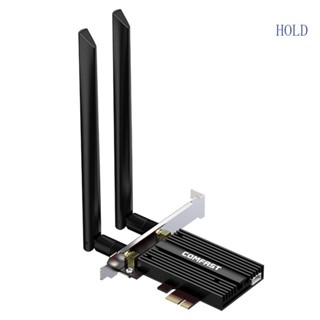 Ace CF-AX181 Pro WiFi 6E PCIe การ์ดไร้สาย 3000Mb Tri-Band 6G 5 8G 2 4G BT5 2 MU-MIMO รองรับ Win 10 64bit Linux