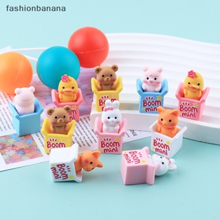 [fashionbanana] สติกเกอร์ ลายการ์ตูนสัตว์ สามมิติ ขนาดเล็ก DIY สําหรับติดตกแต่งตู้เย็น กิ๊บติดผม เครื่องประดับ