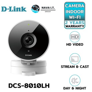 COINSคืน15%⚡FB9JMZV6⚡ D-LINK DCS-8010LH HD WI-FI INDOOR CLOUD RECORDING CAMERA