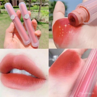 Pink Fantasy ลิปกลอส ลิปสติก เนื้อแมตต์กํามะหยี่ ไม่จางหาย สีชานม ธรรมชาติ หน้าขาวใส ลิปสติก