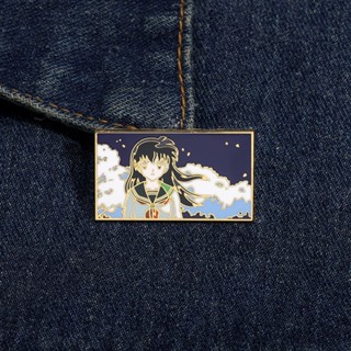 Higurashi Kagome Inuyasha เข็มกลัดโลหะ รูปการ์ตูนอนิเมะ ของขวัญ สําหรับเพื่อน