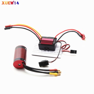 มอเตอร์ไร้แปรงถ่าน T8 2845 2800kv 3700kv 4400kv 5900kv 35a Esc สําหรับ F19a 1/10 Traxxas Hpi Trx4 Hsp 1/12