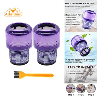 อะไหล่ไส้กรอง Hepa ไร้สาย ซักล้างได้ สําหรับเครื่องดูดฝุ่นสุญญากาศ Dyson V15 V11 SV14