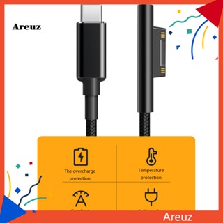 Are สายชาร์จ 18 ม. 102W 15V 4A PD Type-C ชาร์จไว สําหรับ Microsoft Surface Pro 6 5 3 4