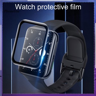 ฟิล์มกันรอยหน้าจอ แบบนิ่ม กันรอยขีดข่วน 3D สําหรับ OPPO Watch 2