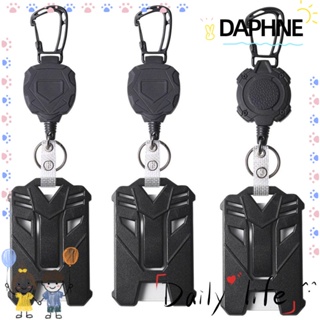 Daphne ที่ใส่บัตรประจําตัว บัตรเครดิต บัตรประจําตัว บัตรประจําตัว บัตรรถบัส ที่ใส่ป้ายรถบัส พับเก็บได้ สําหรับสํานักงาน