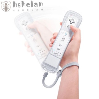 Hshelan Motion Plus อะแดปเตอร์ สะดวก เกมแพด เคสซิลิโคน รีโมตคอนโทรล สําหรับ Nintendo Wii