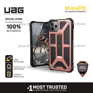 Uag เคสโทรศัพท์มือถือ กันกระแทก สีโรสโกลด์ สําหรับ iPhone 11 Pro Max 11 Pro 11