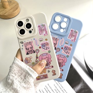 VIVO Y20 Y20i Y20S G Y12S Y12A Y17 Y15 Y12 Y16 Y19 Y91 Y95 Y91C Y1S 2021 เคสวีโว่ สำหรับ Pink Girl เคส เคสโทรศัพท์