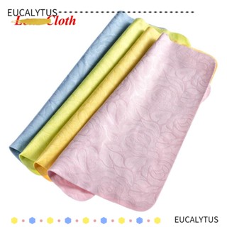 Eutus ผ้าทําความสะอาดหน้าจอโทรศัพท์ เลนส์แว่นตา สุ่มสี 1 2 3 4 ชิ้น