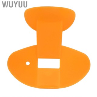 Wuyuu Nose Flute Plastic Breath Training Tongue Lightweight Professional Odor Free Orange for Children Home