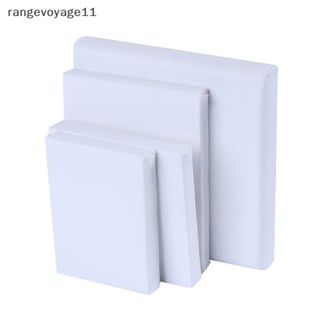 [Rangevoyage] แผ่นบอร์ดสีน้ํามันอะคริลิคเปล่า ขนาดเล็ก สีขาว สําหรับศิลปิน