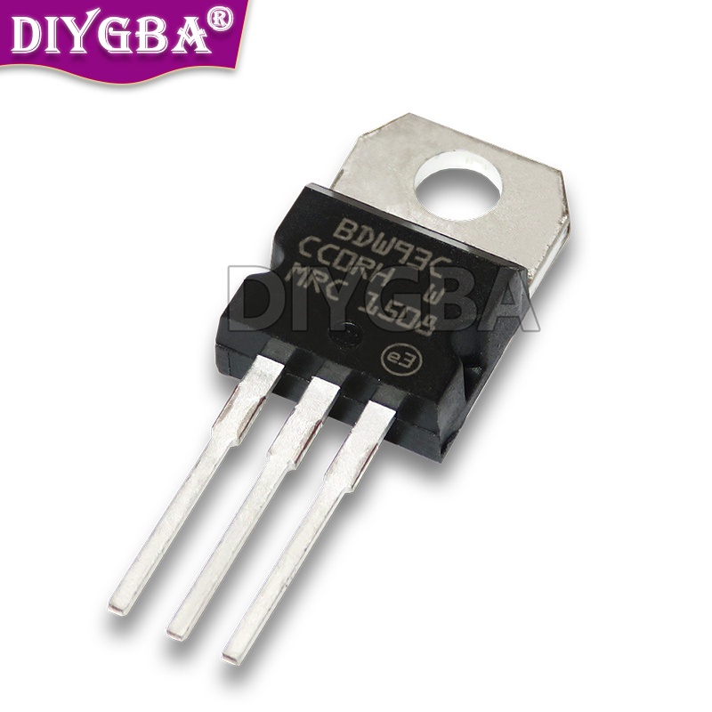 10PCS BDX33C BDX34C BDX53C BDX54C TO-220F BDX53 BDX33 BDX34 BDX54 BDW93C BDW94C BDW93 BDW94 TO220 ชิ