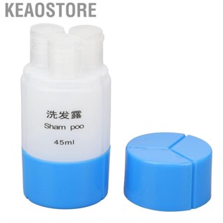 Keaostore Shower Bottle  3 in 1 Travel Dispenser Multi Purpose for