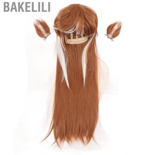 Bakelili Cosplay Wig Long Straight Adjustable Exquisite Game Anime