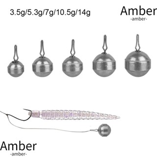 Amber อุปกรณ์ตะขอทังสเตน เชื่อมต่อน้ําหนัก 3.5 กรัม - 14 กรัม สําหรับตกปลา