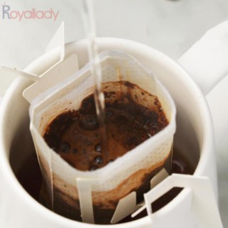 #ROYALLADY#Filter กระดาษกรองกาแฟ เกรดอาหาร แบบแขวนหู