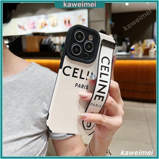 เคสโทรศัพท์มือถือแบบนิ่ม พกพาง่าย ลาย CELINE สําหรับ iPhone 14 Plus 14 13 12 11 Pro Max Xs Max X XR 7 8 Plus