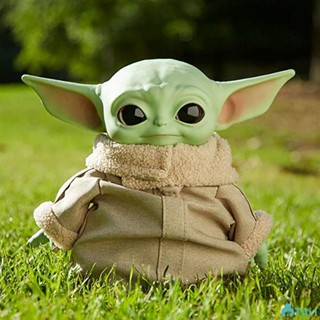 ตุ๊กตาโยดา 28ซม. Baby Yoda Toy Soft Cute Christmas Baby Yuda Toy Outsourcing Swing TH1