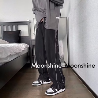 Moon  กางเกงขายาว คาร์โก้ กางเกง เชือกอเมริกันคลาสิค Cargo pants 2023 NEW คุณภาพสูง Unique ทันสมัย สวย C98BBDH 36Z230909