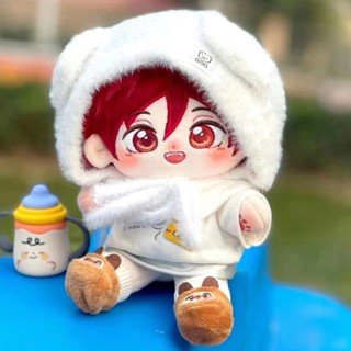 ตุ๊กตาฟรี! 20 ซม. ชุดเครื่องแต่งกายคอสเพลย์ ตุ๊กตาอนิเมะ One-Piece Iwatobi Swim Club Matsuoka Rin ผ้าฝ้าย