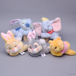 ตุ๊กตายัดนุ่น รูปการ์ตูนดิสนีย์ Winnie Stitch Dumbo Thumper Bunny ของเล่นสําหรับเด็ก