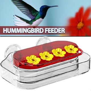 Window Hummingbird Feeders Strong Suction Cups Hummingbird Feeder for Outdoor