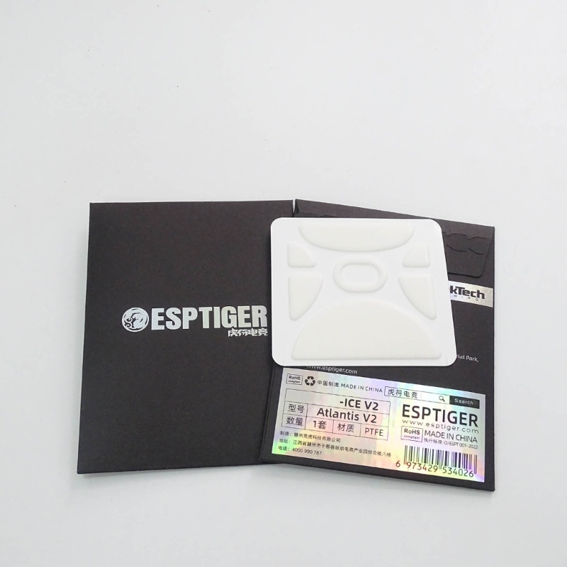 Love* Esportstiger Mouse Skates Feet สําหรับเมาส์ Atlantis V2 Glides Curve Edge