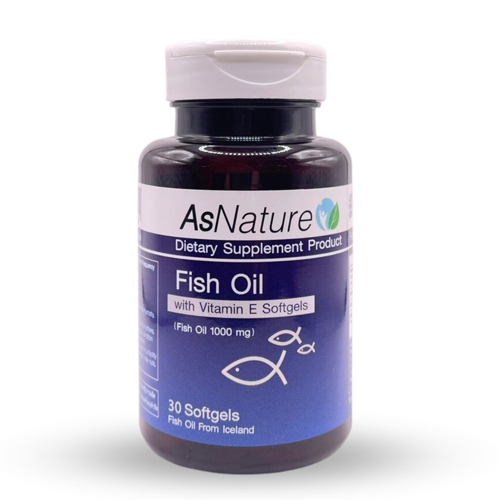 Fish Oil with Vitamin E Softgels (Fish oil 1000 mg 30s' )