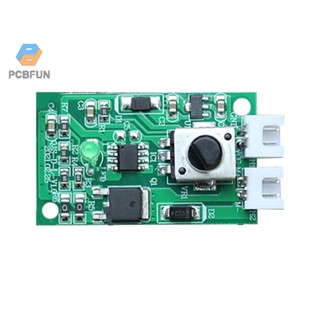 Pcbfun โมดูลควบคุมความเร็วมอเตอร์ พลังงานสูง Dc7-12v Pwm 10a