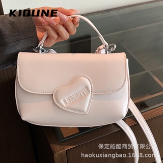 KIQUNE   กระเป๋าสะพาย ข้าง กระเป๋าผู้หญิงสะพายข้าง 2023 new  High quality Beautiful Comfortable Stylish L91TN3T 37Z230910