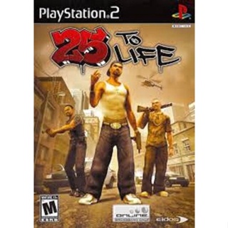 แผ่นเกมส์ PS2 25 TO Life พร้อมส่ง