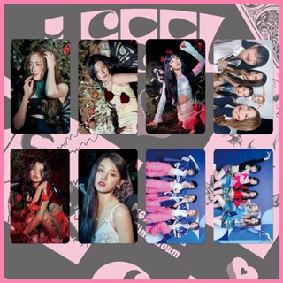 โปสการ์ดโลโม่ I-DLE I FEEL New Album SHUHUA YUQI MINNIE SOYEON MIYEON จํานวน 8 ชิ้น ต่อชุด