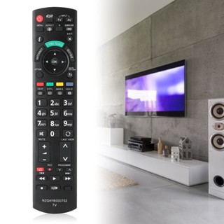 Rhythm000 LCD TV รีโมทคอนโทรลเปลี่ยน Sensitive 33ft ระยะไกลระยะไกลสำหรับ N2QAYB000752