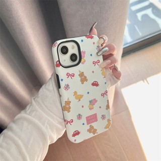 เคสโทรศัพท์มือถือ ลายการ์ตูนกระต่ายน่ารัก พร้อมสายคล้องมือ สําหรับ iPhone 14Pro 13 11 12 11promax 13pro 14 12pro