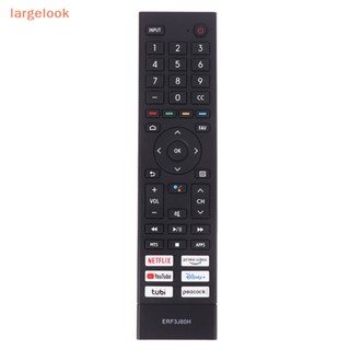 [largelook] รีโมตคอนโทรล เวอร์ชั่นภาษาอังกฤษ สําหรับ Hisense Smart TV U6G 55U6G 50U6G 65U6G 75U6G 50U68G 55U68G 65U68G 75U68G ERF3J80H