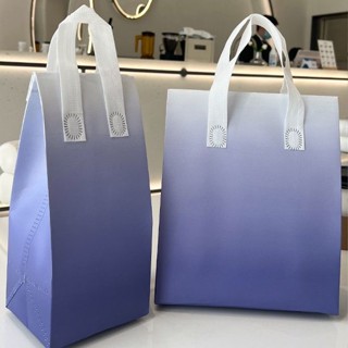 ♚♚Keshan Store [Fashion Summer] Thermal Insulation Bag Take-out Milk Tea Customized Portable Packing Aluminum Foil Non-woven Leak-proof Delivery Sealing Sticker Baked Coffee Thickened