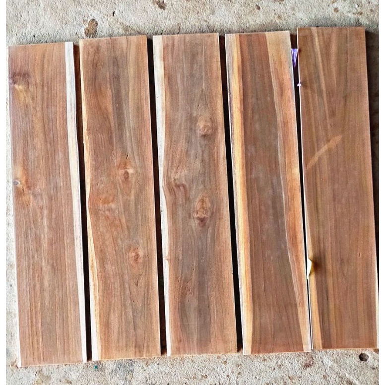 ไม้แผ่น ไม้สักแผ่น รีดใสเรียบร้อยพร้อมใช้งาน  ไม้สักแท้ ขนาดหน้ากว้าง 8 นิ้วยาว 1เมตร หนา 1.5 ซม.